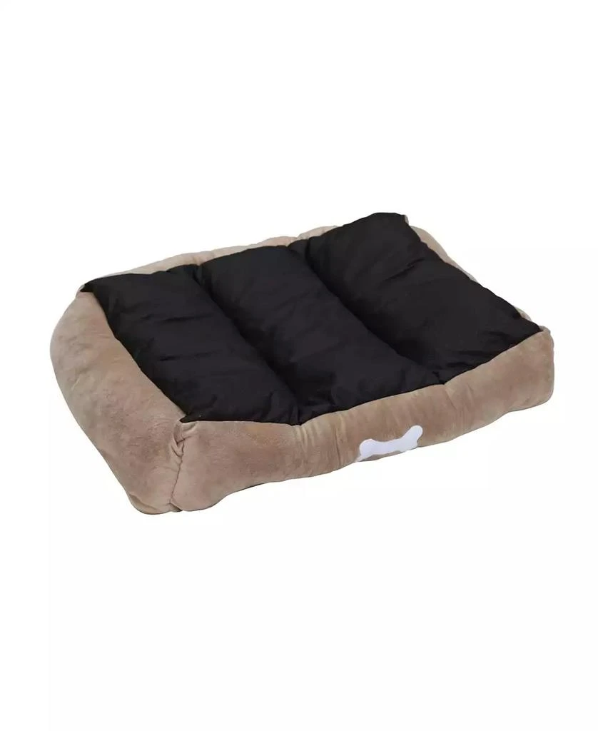 商品Macy's|Happycare Textiles Classic Rectangle Large Dog and Pet Bed,价格¥541,第4张图片详细描述