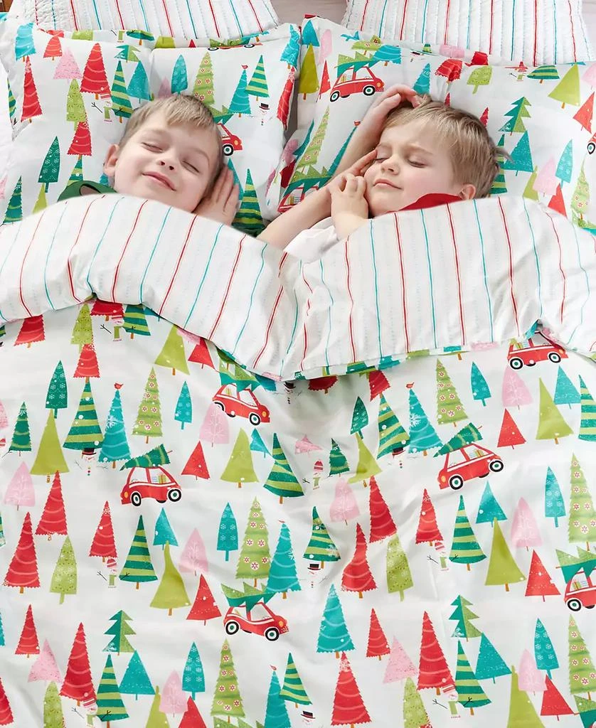 商品Levtex|Merry Bright Holly Jolly Reversible 3-Pc. Comforter Set,价格¥1948,第4张图片详细描述