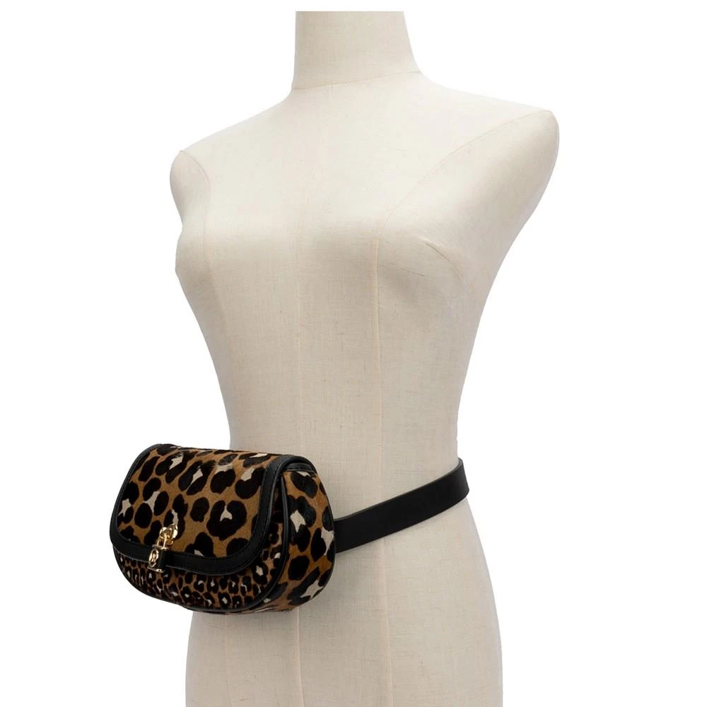 商品Michael Kors|Women's Leopard-Print Haircalf Belt Bag,价格¥332,第5张图片详细描述