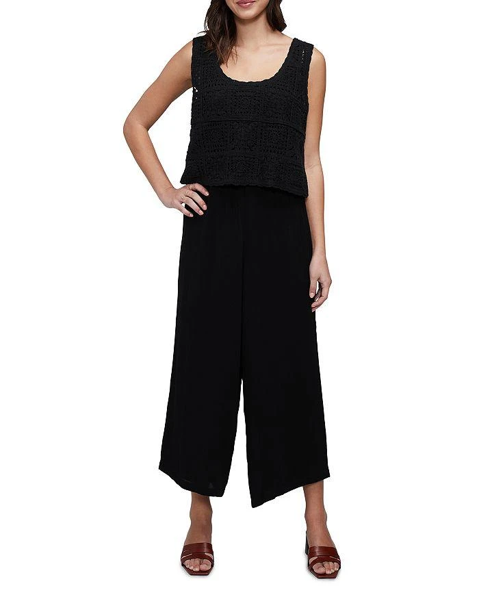 商品Three Dots|Crochet Top Jumpsuit,价格¥351,第1张图片