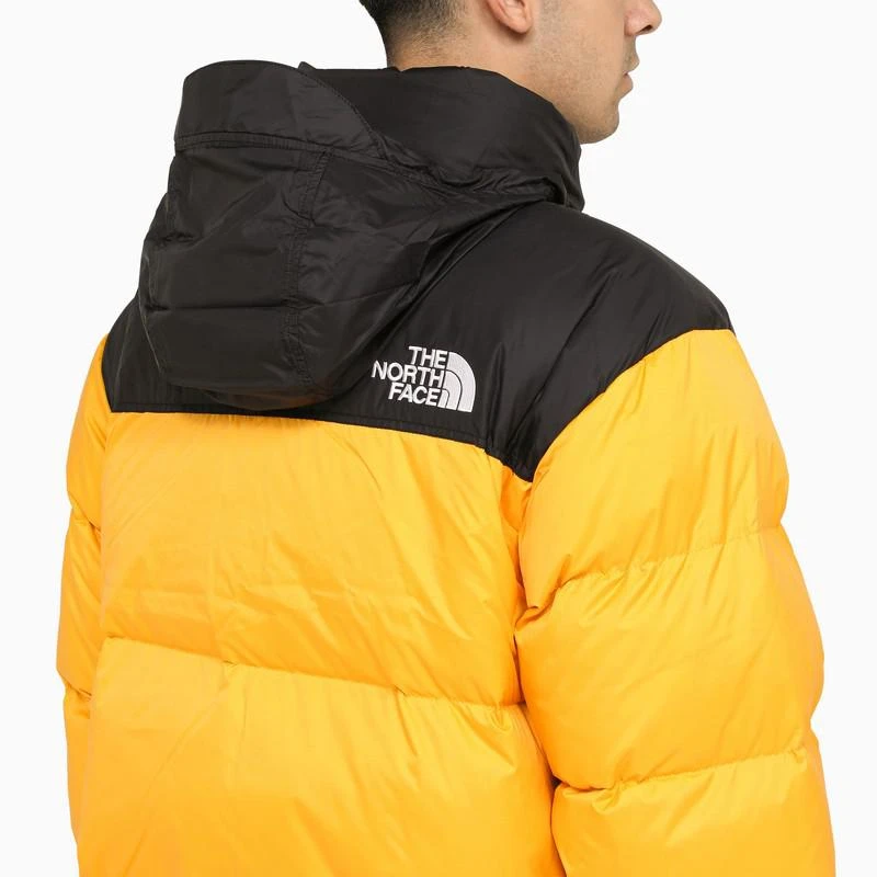 商品The North Face|Retro Nuptse 1996 yellow/black down jacket,价格¥2552,第4张图片详细描述