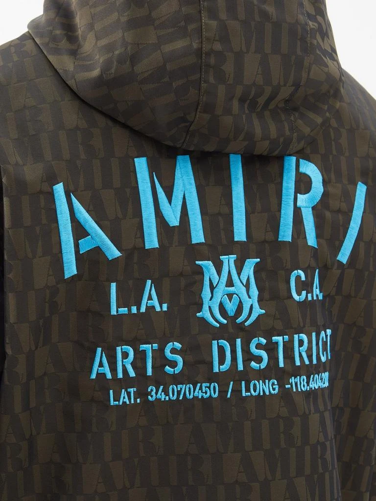 商品AMIRI|Logo-embroidered monogram-print shell jacket,价格¥11178,第4张图片详细描述