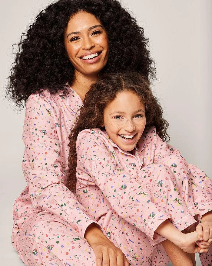 商品Petite Plume|Girls' Vintage Sweets Pajama Set - Baby, Little Kid, Big Kid,价格¥442,第3张图片详细描述