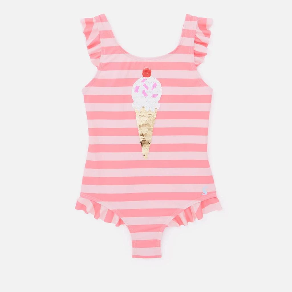 商品Joules|Joules Kids' Swimming Costume - Pinkstripe,价格¥100,第1张图片