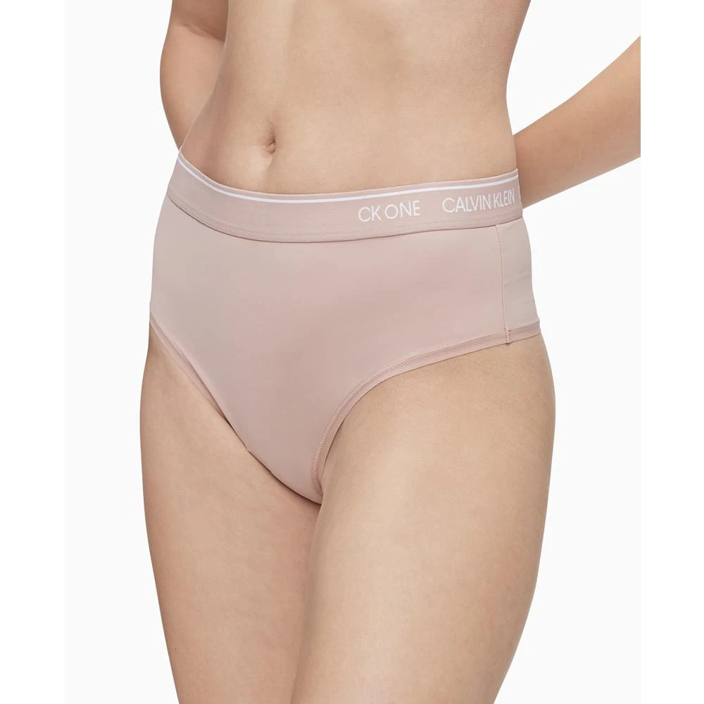 商品Calvin Klein|Women's CK One High-Waist Thong Underwear,价格¥91,第1张图片