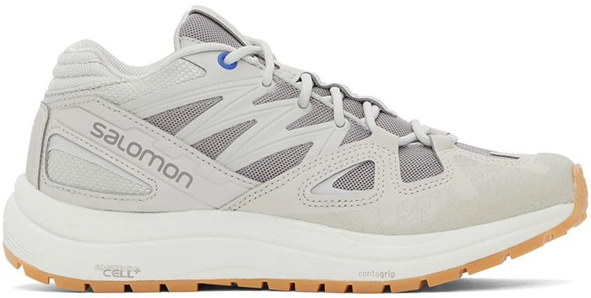 商品Salomon|Gray Odyssey 1 Advanced Low-Top Sneakers,价格¥560,第1张图片