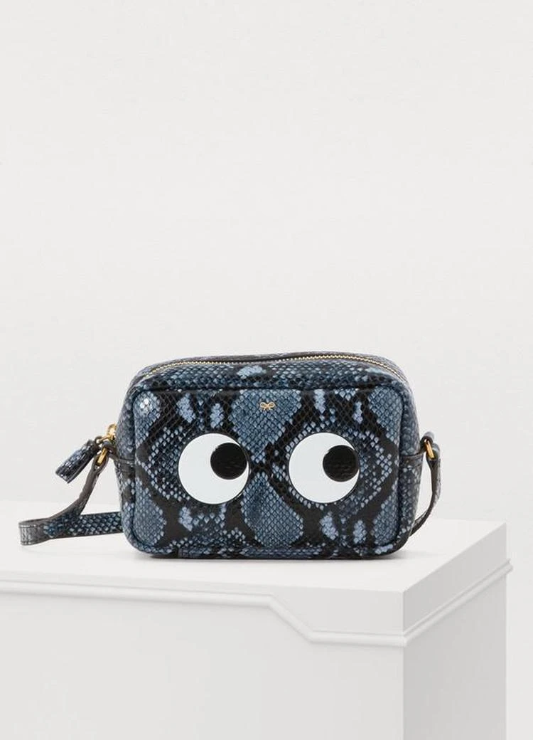 商品Anya Hindmarch|Eyes python print mini 斜挎包,价格¥4073,第1张图片