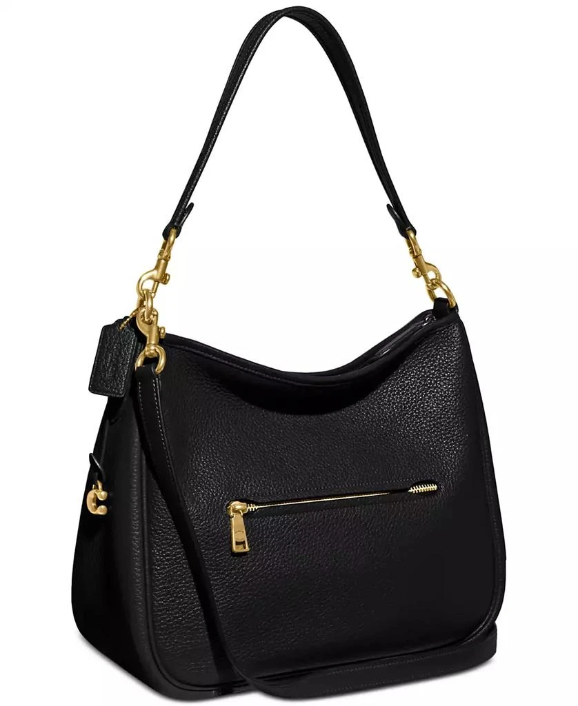 商品Coach|Soft Pebble Leather Cary Shoulder Bag with Convertible Straps,价格¥2953,第3张图片详细描述
