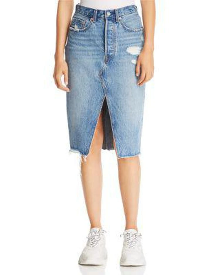商品Levi's|Deconstructed Denim Skirt in Original Sinner,价格¥535,第1张图片