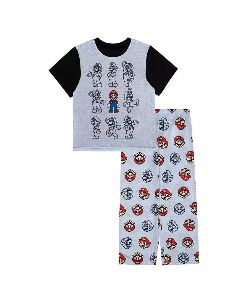 商品Nintendo|Little Boys Poly Pajama Set, 2 Pc,价格¥95,第1张图片