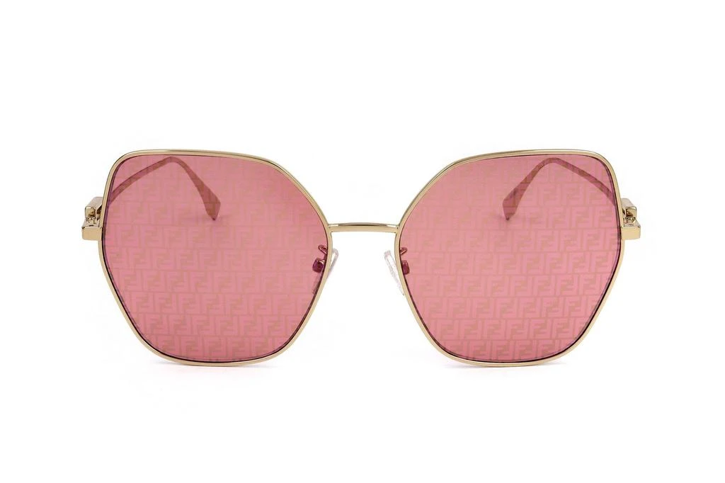 商品Fendi|Fendi Eyewear Butterfly Frame Sunglasses,价格¥1471,第1张图片