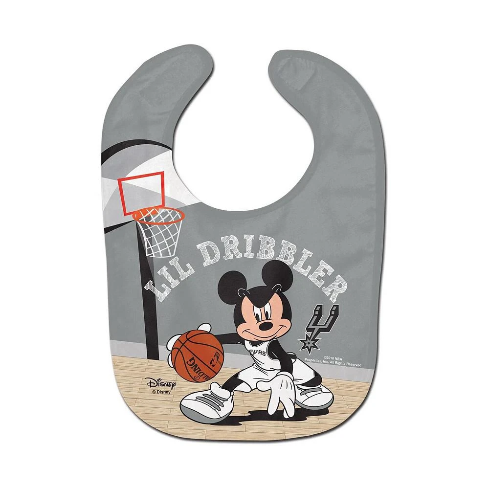 商品Wincraft|Infant Boys and Girls San Antonio Spurs Disney Mickey All Pro Baby Bib,价格¥83,第1张图片