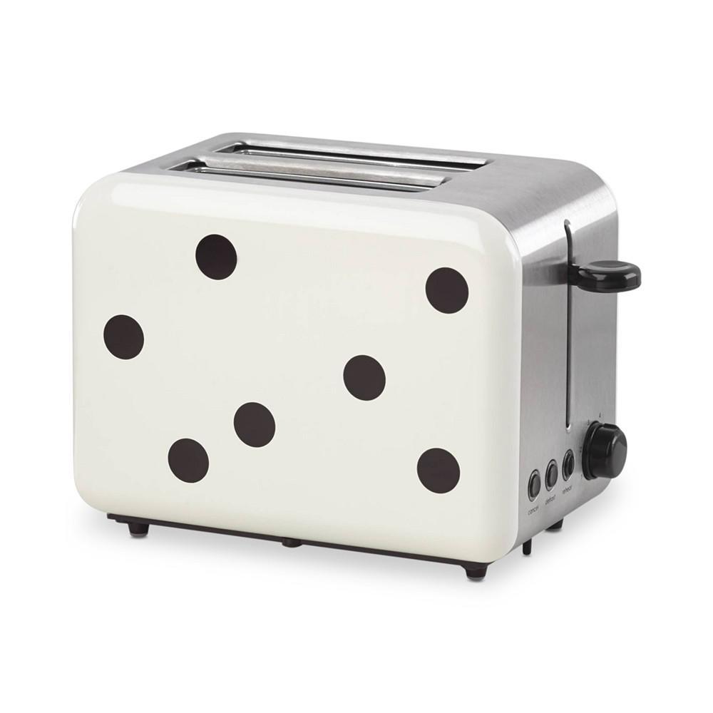商品Kate Spade|new york All In Good Taste Deco Dot Toaster,价格¥440,第1张图片
