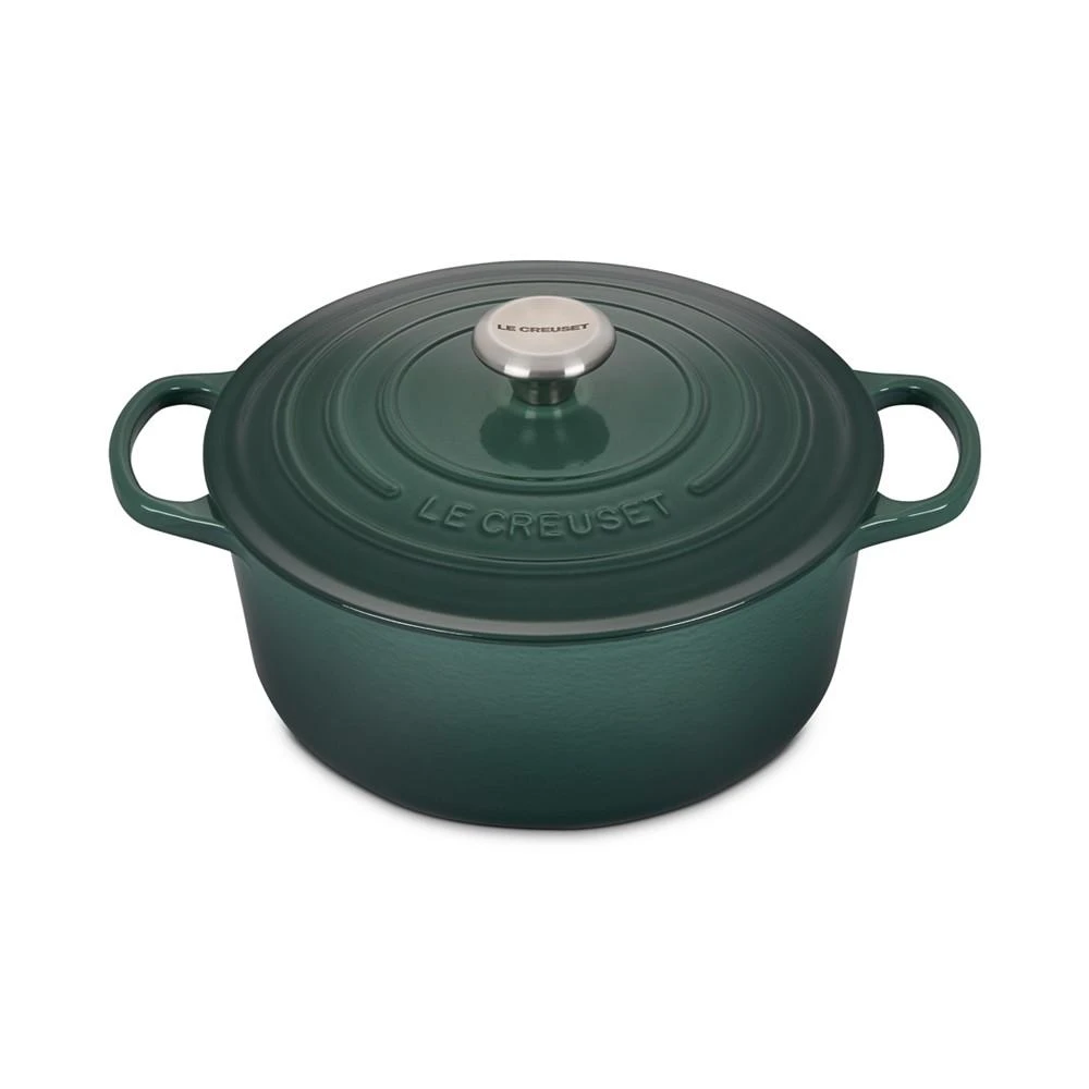 商品Le Creuset|5.5-Qt. Signature Enameled Cast Iron Round Dutch Oven,价格¥3125,第1张图片