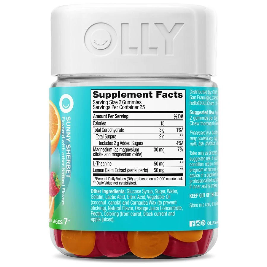 商品OLLY|Kids Chillax Sunny Sherbet,价格¥130,第5张图片详细描述
