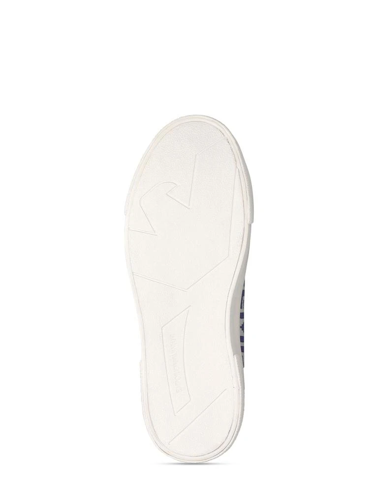 商品Emporio Armani|Intarsia Knit Nylon Sneakers,价格¥900,第4张图片详细描述