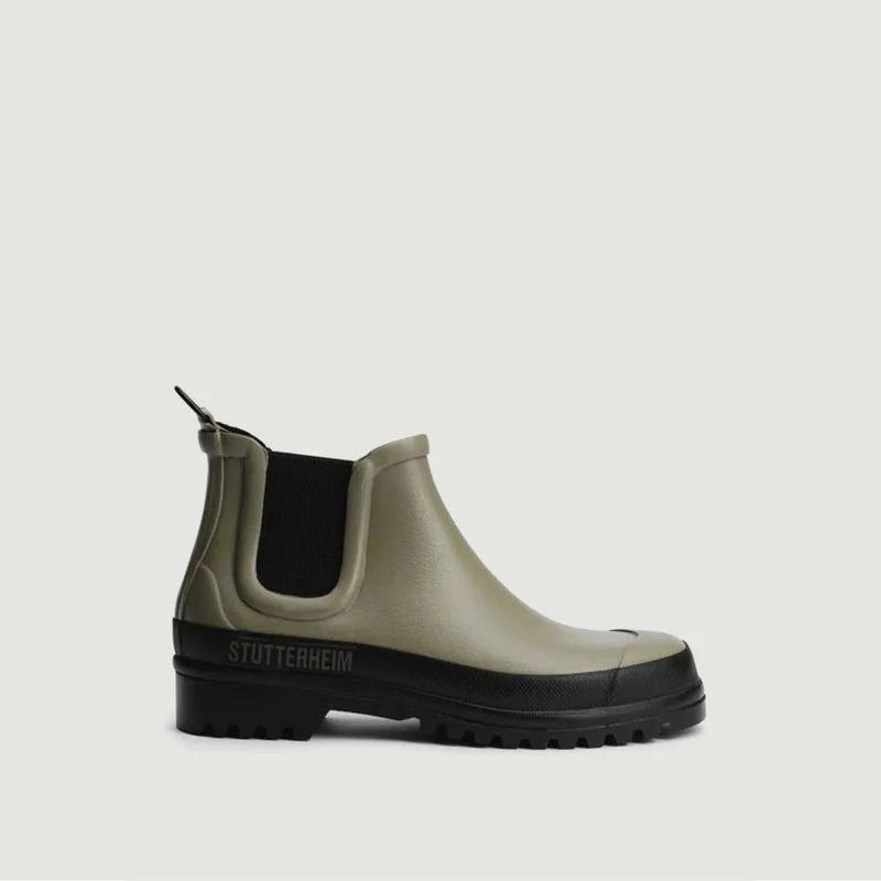 商品Stutterheim|Chelsea Rainwalker Boots ALOE BLACK STUTTERHEIM,价格¥721,第1张图片