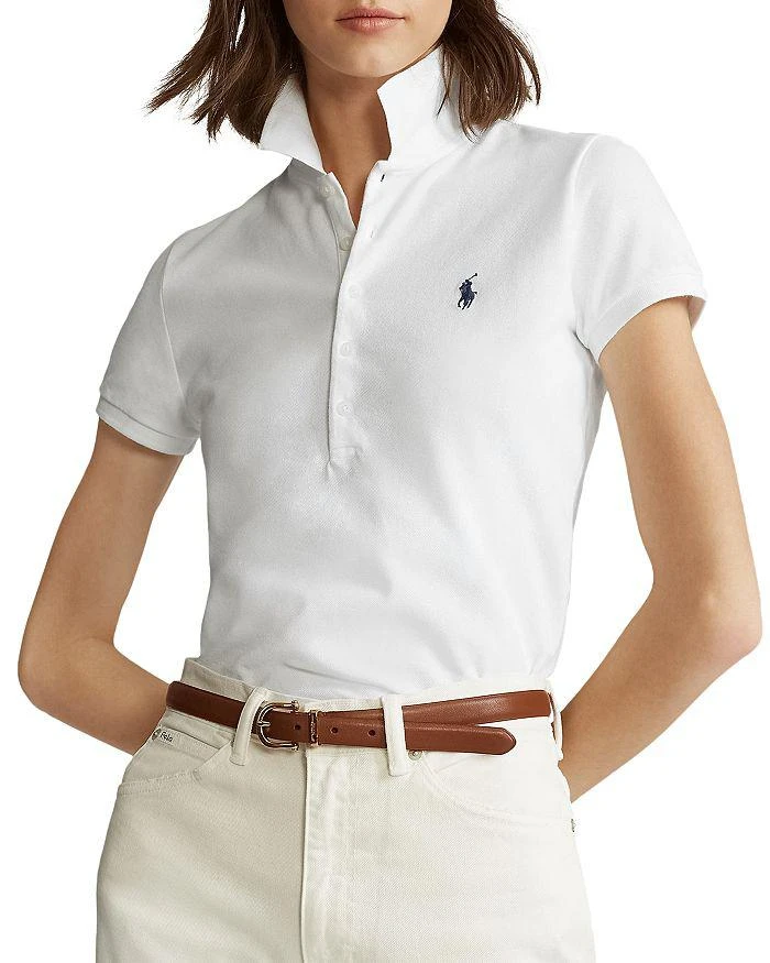 商品Ralph Lauren|女士五粒扣polo衫,价格¥955,第1张图片