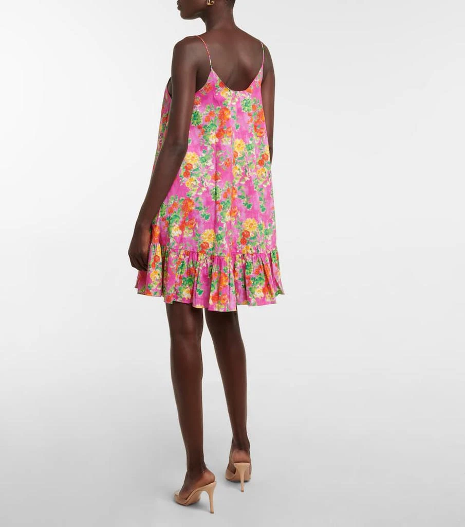 商品CAROLINE CONSTAS|Laurel floral minidress,价格¥2208,第3张图片详细描述
