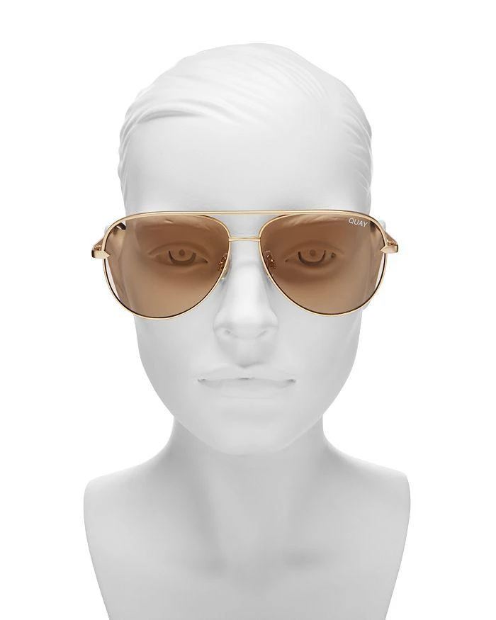 商品Quay|Women's Sahara Aviator Sunglasses, 58mm,价格¥482,第2张图片详细描述