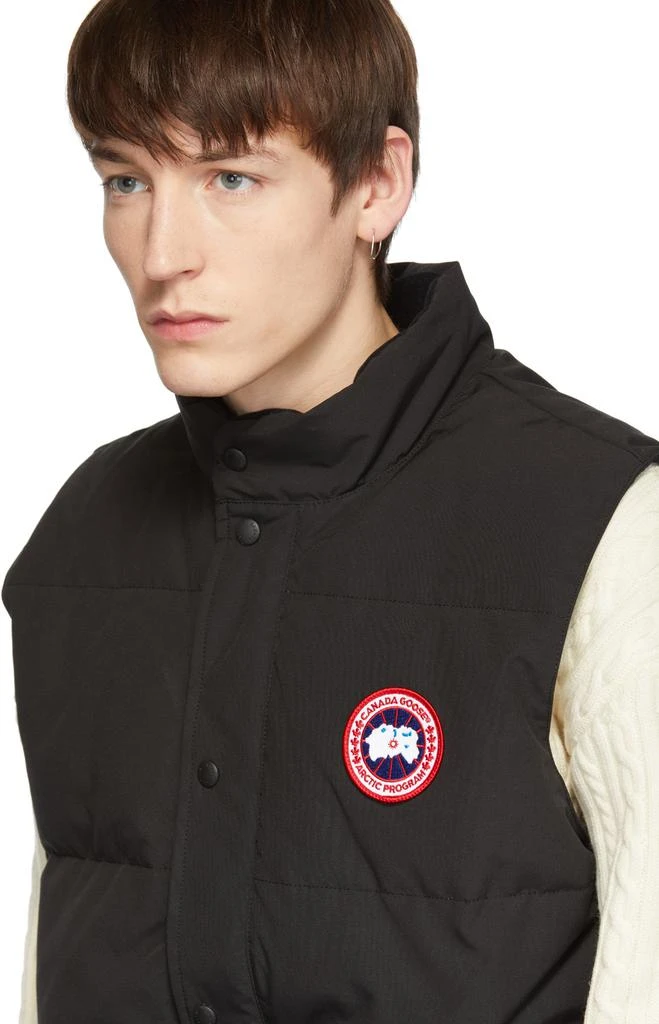 商品Canada Goose|Black Down Freestyle Crew Vest 男款羽绒服,价格¥3536,第4张图片详细描述