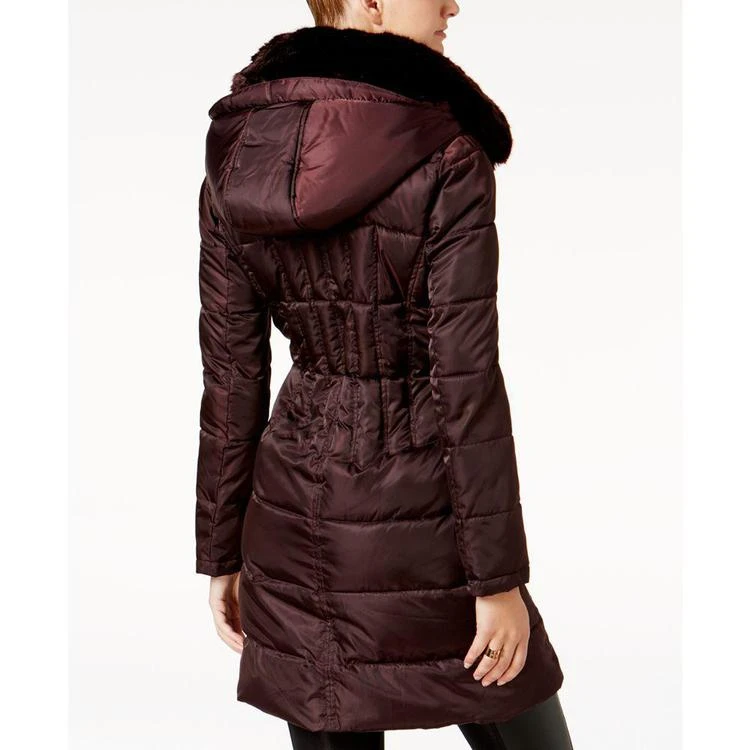 商品Vince Camuto|Faux-Fur-Trim Hooded Puffer Coat, Created for Macy's,价格¥1122,第5张图片详细描述