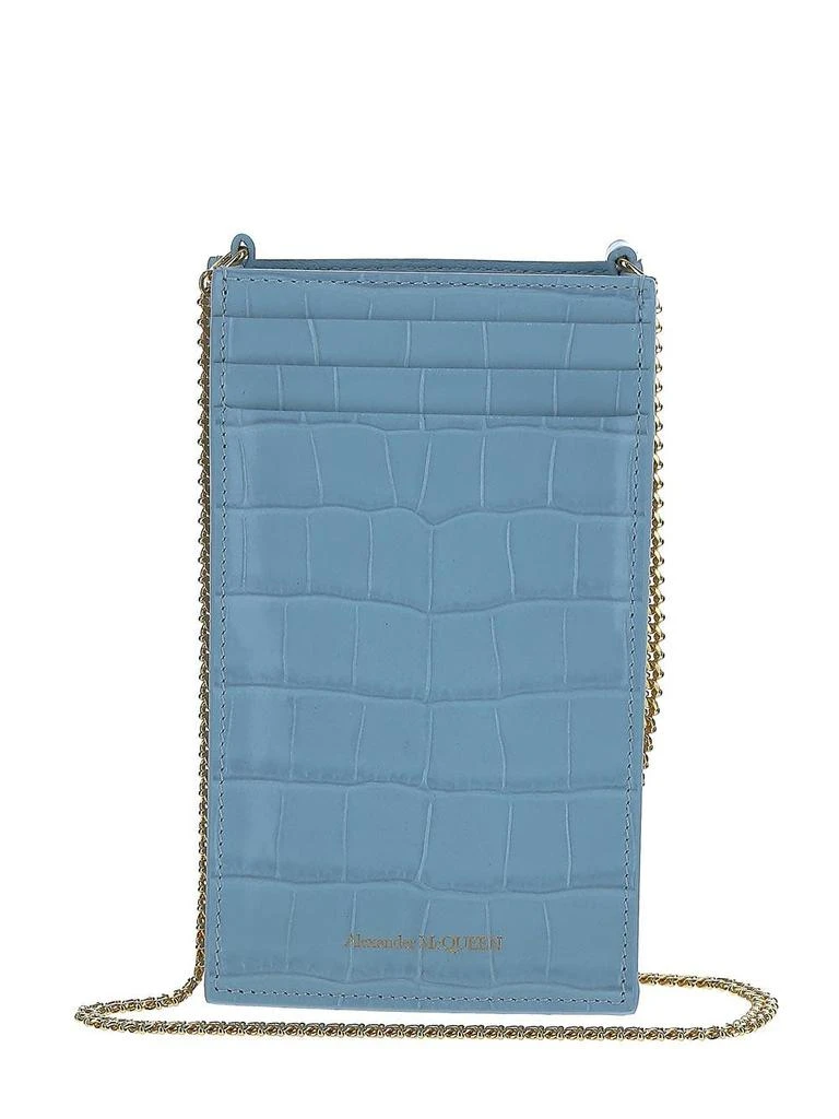 商品Alexander McQueen|Pale Blue Phone Case,价格¥2178,第3张图片详细描述