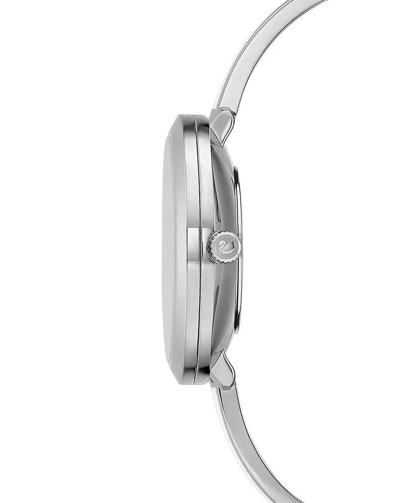 商品Swarovski|Women's Swiss Crystalline Delight Stainless Steel & White Bangle Bracelet Watch 32mm,价格¥1726,第2张图片详细描述