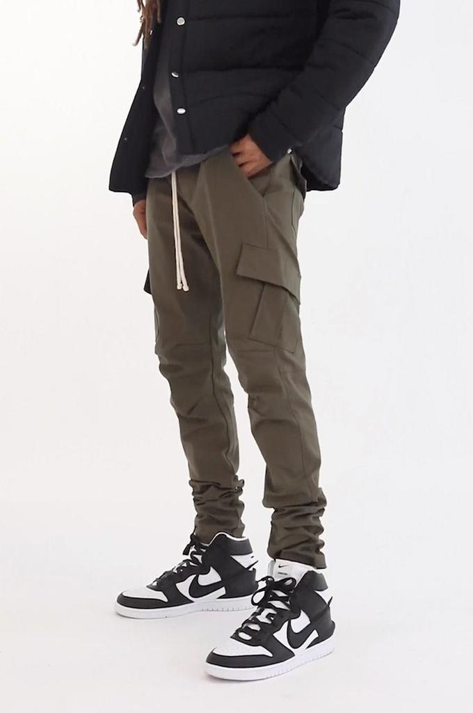 Cargo Drawcord II Pants - Olive商品第3张图片规格展示