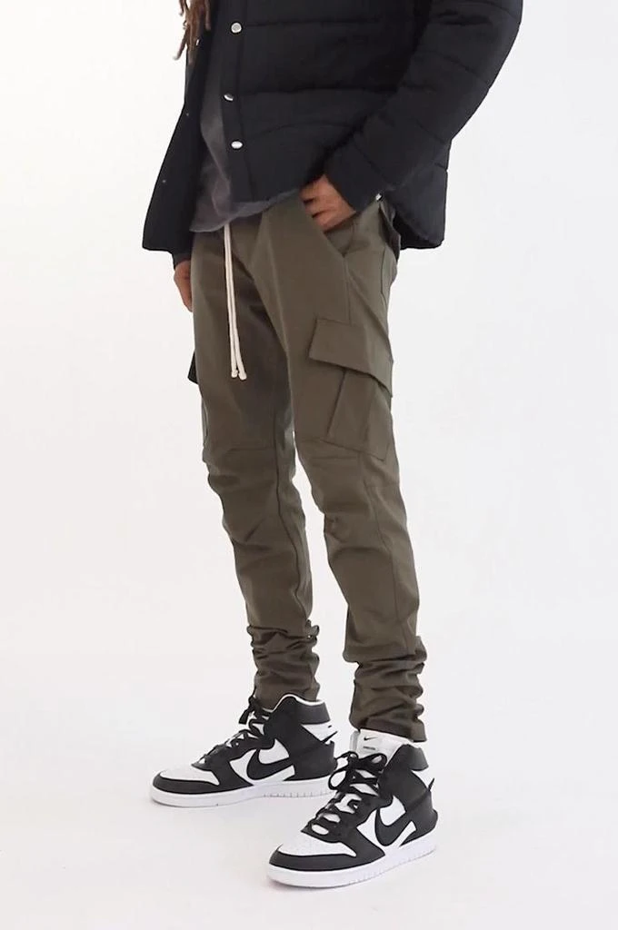 商品MNML|Cargo Drawcord II Pants - Olive,价格¥151,第2张图片详细描述