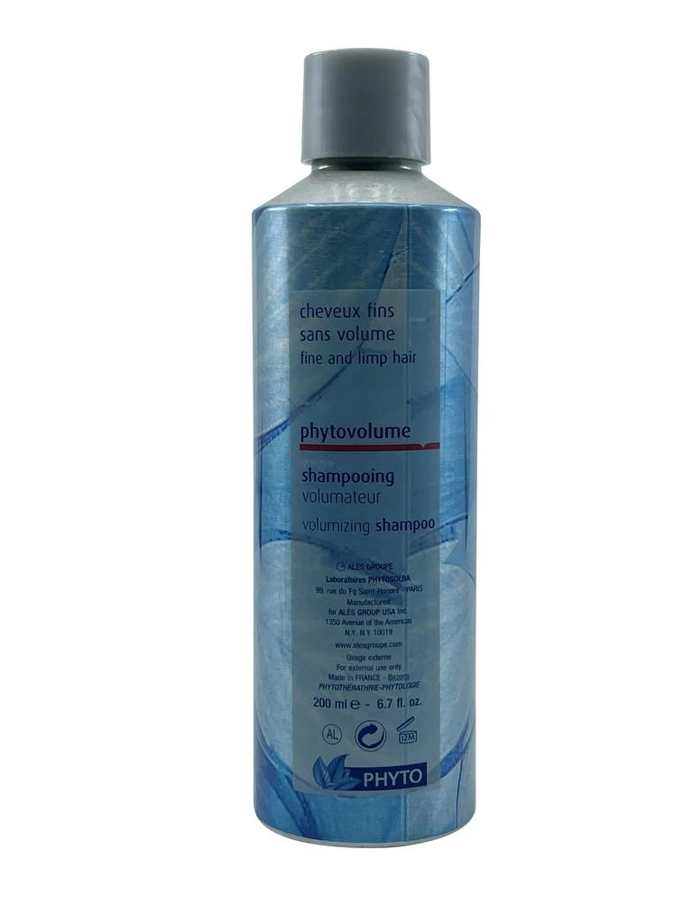 商品Phyto|volume Volumizing Shampoo Fine & Limp Hair 6.7 OZ,价格¥104,第1张图片