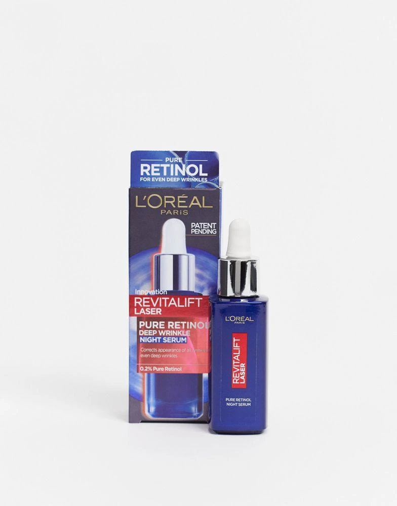 商品L'Oreal Paris|L'Oreal Paris Revitalift Laser Pure Retinol Night Serum 30ml,价格¥159,第1张图片