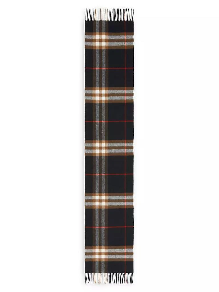 商品Burberry|The Classic Giant Check Cashmere Scarf,价格¥3908,第2张图片详细描述