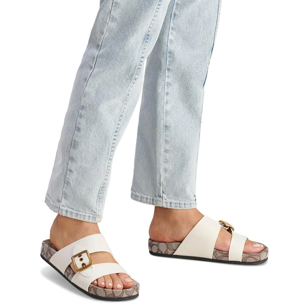 Women's Addison Logo Footbed Sandals 商品