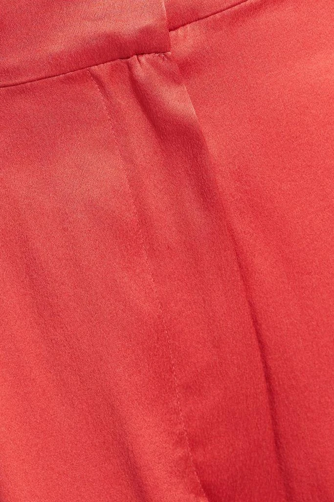 商品Theory|Pleated silk-satin shorts,价格¥1262,第2张图片详细描述