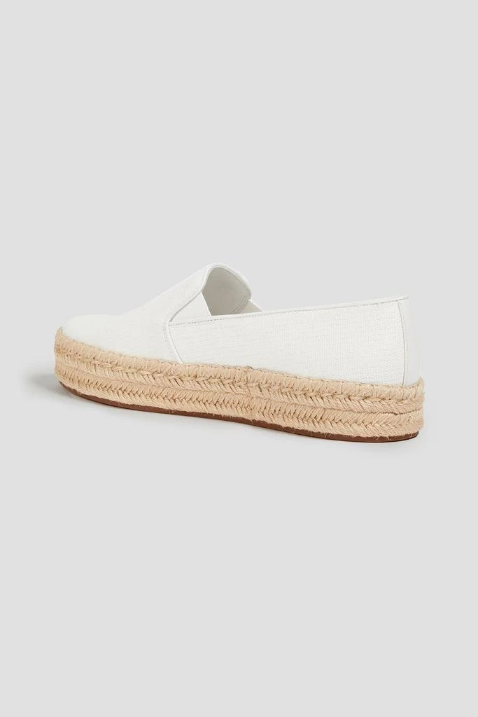 商品Vince|Canvas espadrille slip-on sneakers,价格¥424,第3张图片详细描述