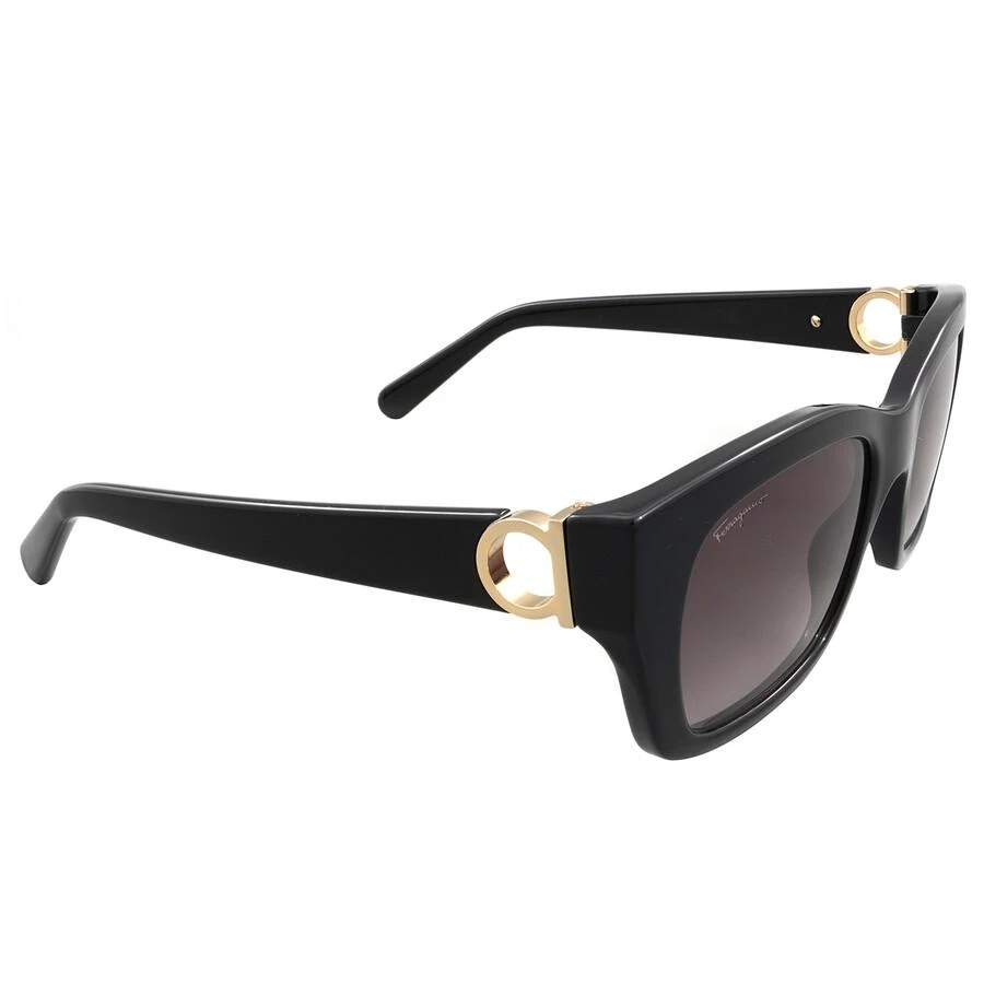 商品Salvatore Ferragamo|Salvatore Ferragamo Grey Square Ladies Sunglasses SF1012S 001 53,价格¥586,第3张图片详细描述