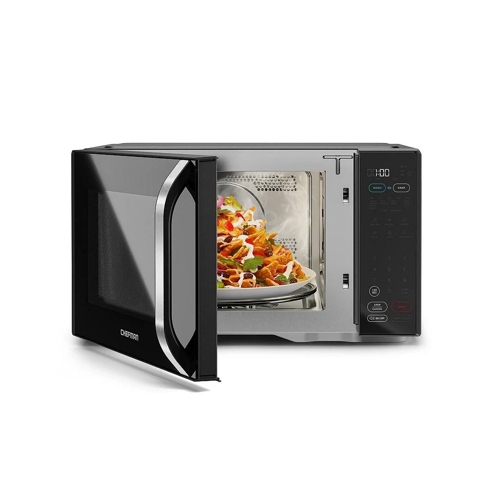 商品Chefman|1.1 cubic feet Microcrisp Countertop Microwave Oven  Crisper,价格¥1869,第2张图片详细描述