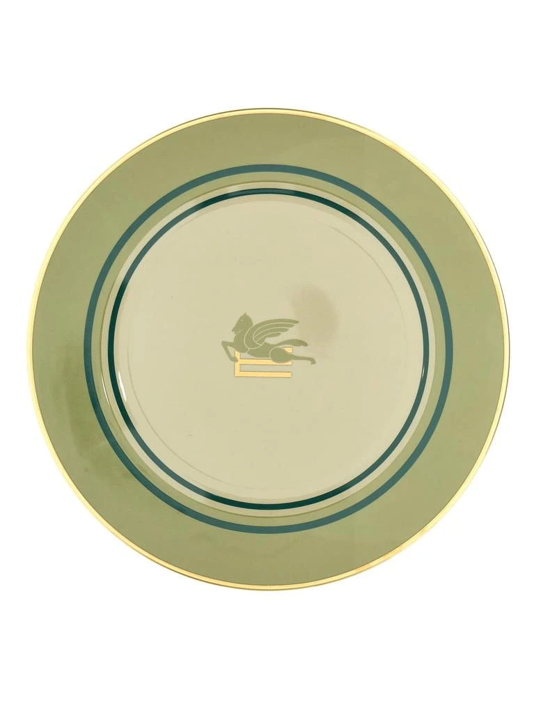 商品Etro Home|Set Of 2 Placemats Plates Green,价格¥2398,第3张图片详细描述