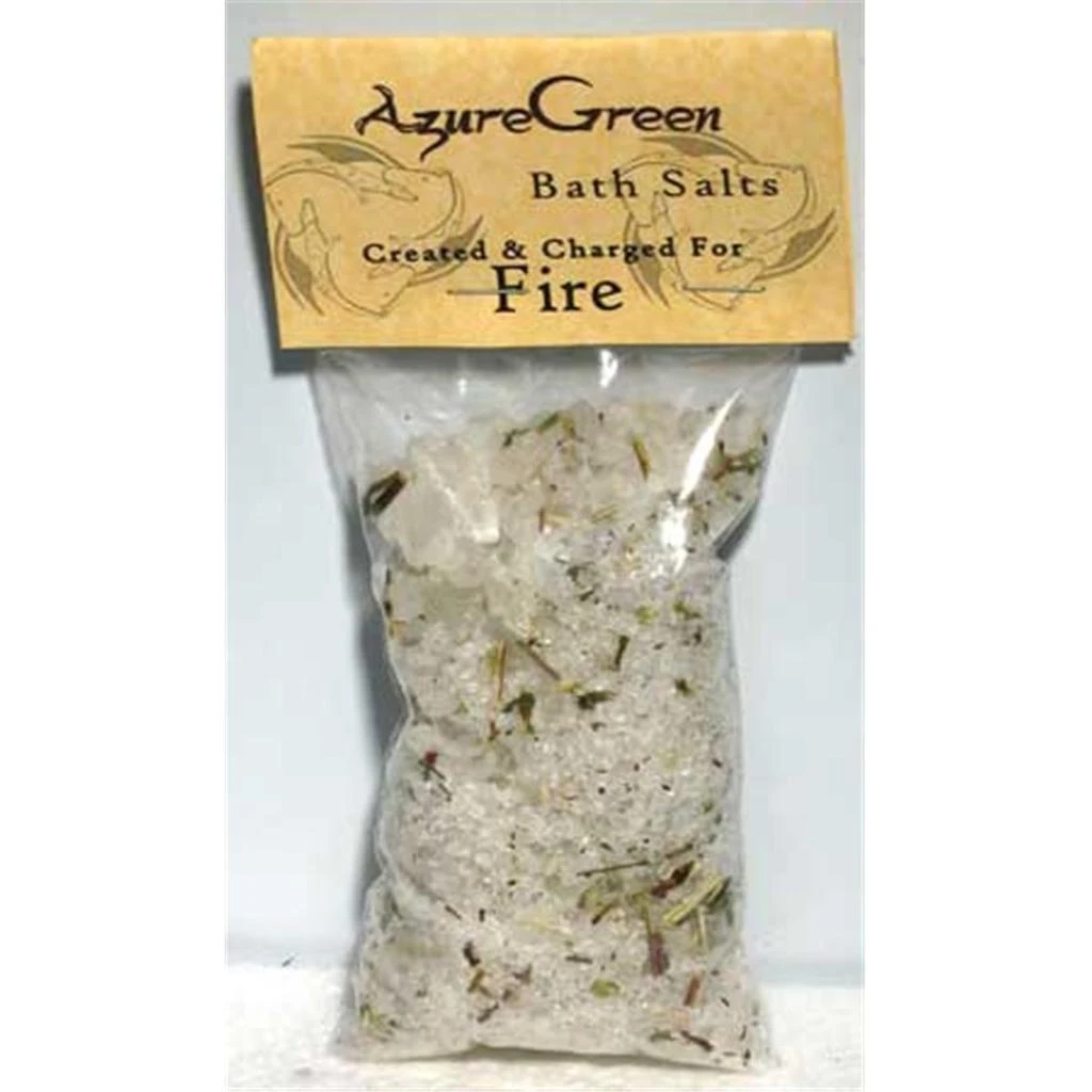 商品AzureGreen|RBFIR Fire Bath Salts 6 Oz,价格¥121,第1张图片