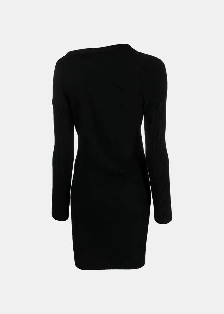 商品Jacquemus|Jacquemus Black La Robe Maille Colin Minidress,价格¥2114,第2张图片详细描述