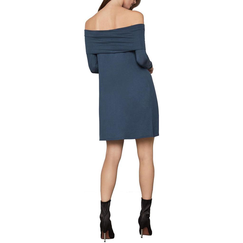 商品BCBG|BCBG Max Azria Abril Women's Off The Shoulder A-Line Mini Dress,价格¥74,第4张图片详细描述