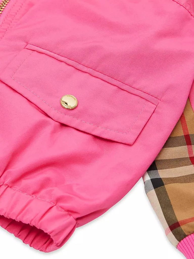 商品Burberry|Baby Girl's & Little Girl's Marina Hooded Jacket,价格¥4128,第4张图片详细描述