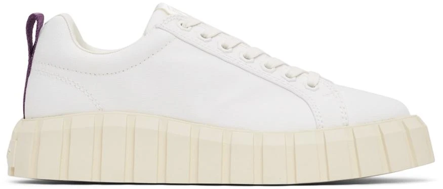 商品Eytys|White Canvas Odessa Sneakers,价格¥481,第1张图片