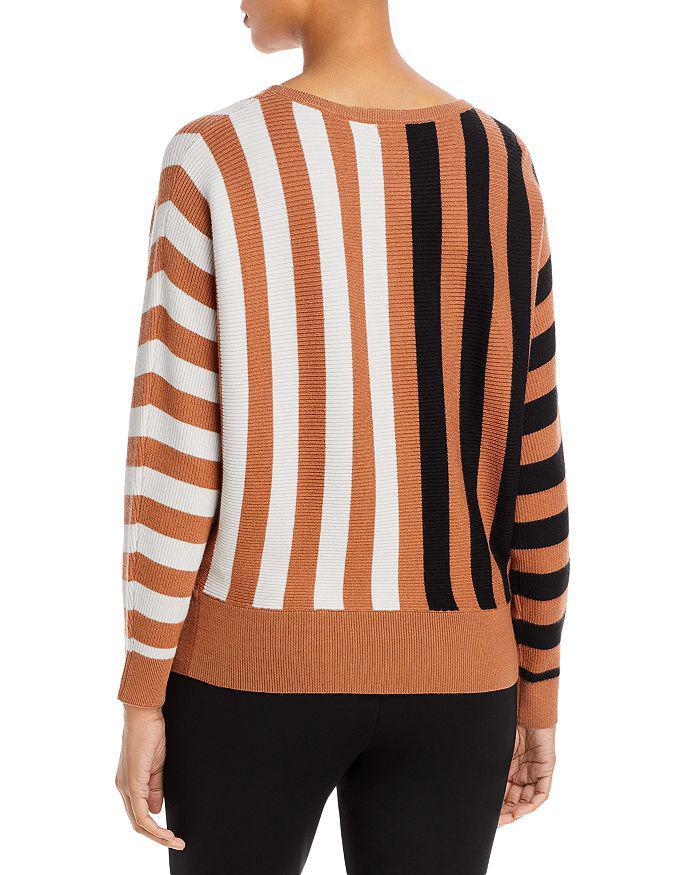商品Tahari|Colorblock Stripe Dolman Sweater,价格¥506,第4张图片详细描述