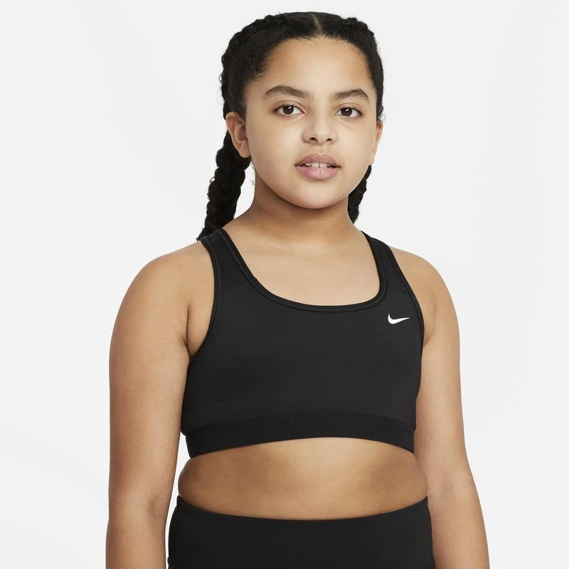 商品NIKE|Nike Pro Swoosh Bra - Girls' Grade School,价格¥151,第1张图片