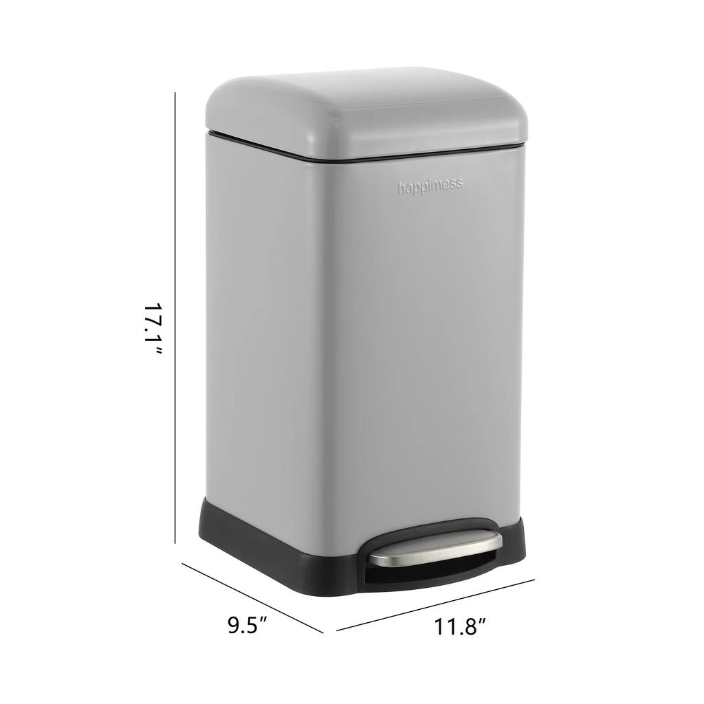 商品happimess|Betty Retro Mini 3.2-Gallon Step-Open Trash Can,价格¥535,第4张图片详细描述