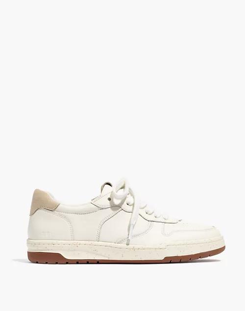 Court Sneakers in White Leather商品第2张图片规格展示