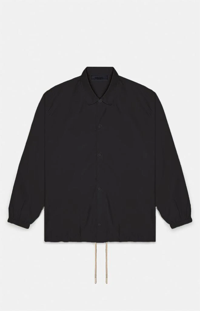 商品Essentials|Essentials Jet Black Coach Jacket,价格¥1030,第1张图片