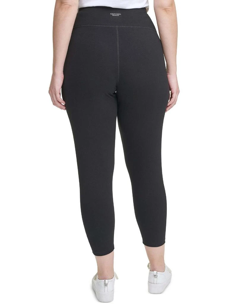 商品Calvin Klein|Womens Cotton Stretch High Waist Leggings,价格¥207,第1张图片